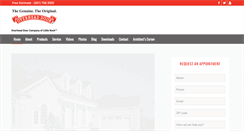 Desktop Screenshot of overheaddooroflittlerock.com